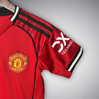 25/26 Manchester United Home Kids Size Kit - Premium Quality Kits at Football Monarch