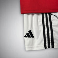 25/26 Manchester United Home Kids Size Kit - Premium Quality Kits at Football Monarch