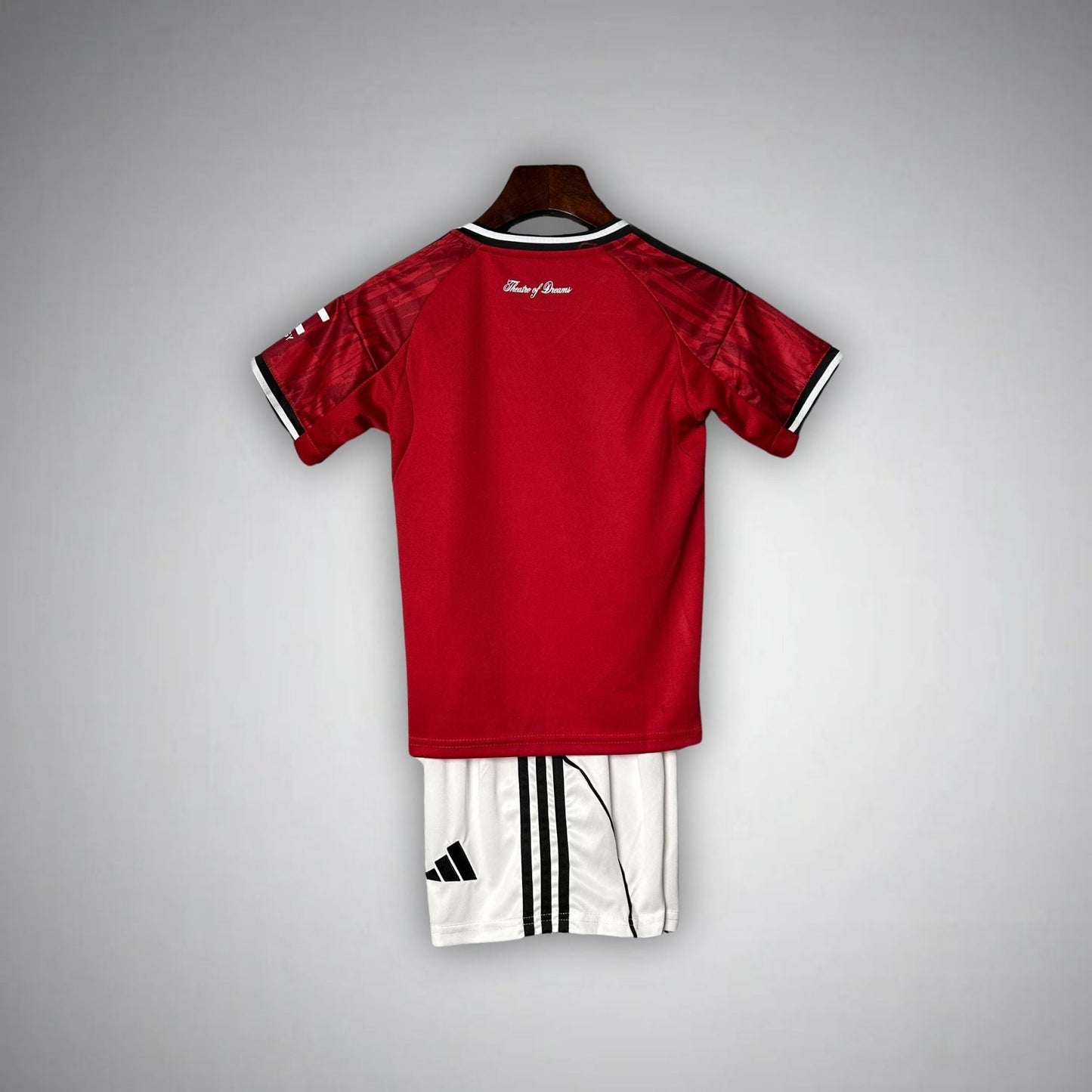 25/26 Manchester United Home Kids Size Kit - Premium Quality Kits at Football Monarch