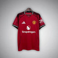 25/26 Manchester United Home Kit - Premium Quality Kits at Football Monarch