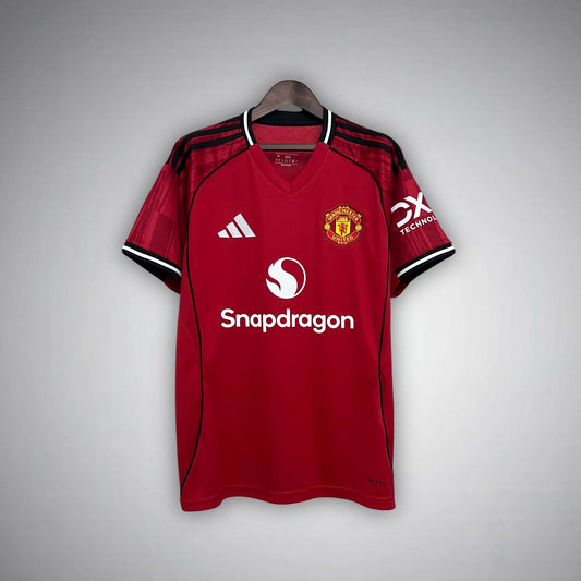 25/26 Manchester United Home Kit - Premium Quality Kits at Football Monarch