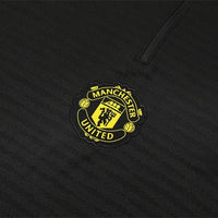 25/26 Manchester United Training Black Kids Size Tracksuit - Premium Quality Kits at Football Monarch