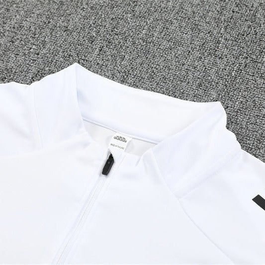 25/26 Manchester United Training White Tracksuit - Premium Quality Kits at Football Monarch