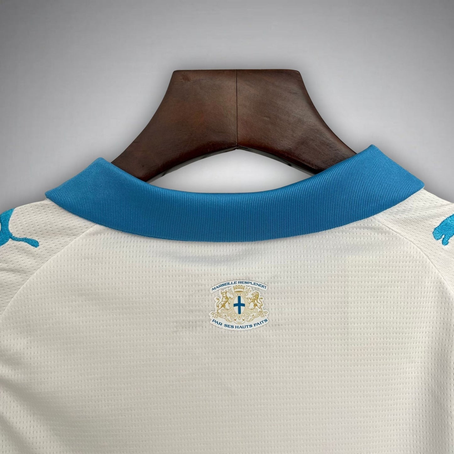 25/26 Marseille Home Kids Size Kit - Premium Quality Kits at Football Monarch