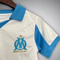 25/26 Marseille Home Kids Size Kit - Premium Quality Kits at Football Monarch