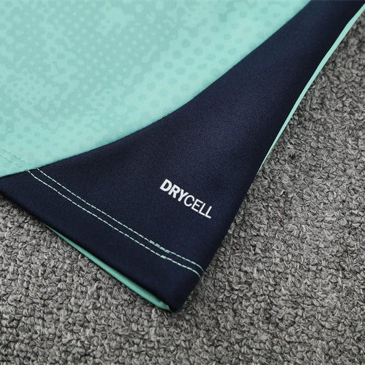 25/26 Marseille Training Mint Green Kids Size Tracksuit - Premium Quality Kits at Football Monarch