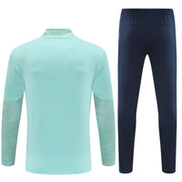 25/26 Marseille Training Mint Green Kids Size Tracksuit - Premium Quality Kits at Football Monarch