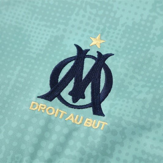 25/26 Marseille Training Mint Green Tracksuit - Premium Quality Kits at Football Monarch