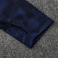 25/26 Marseille Training Navy Blue Tracksuit - Premium Quality Kits at Football Monarch