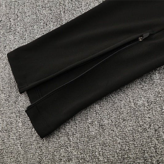 25/26 Napoli Training Black Kids Size Tracksuit - Premium Quality Kits at Football Monarch