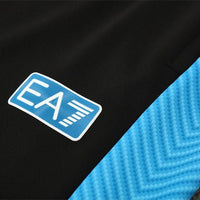 25/26 Napoli Training Black Kids Size Tracksuit - Premium Quality Kits at Football Monarch