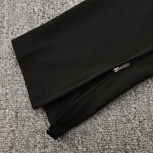 25/26 Portugal Training Black Kids Size Tracksuit - Premium Quality Kits at Football Monarch