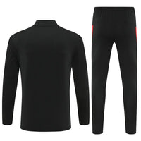 25/26 Portugal Training Black Tracksuit - Premium Quality Kits at Football Monarch