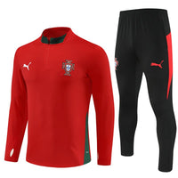 25/26 Portugal Training Red Tracksuit - Premium Quality Kits at Football Monarch