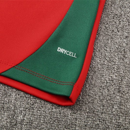 25/26 Portugal Training Red Tracksuit - Premium Quality Kits at Football Monarch