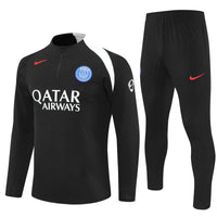 25/26 PSG Training Black Tracksuit - Premium Quality Kits at Football Monarch
