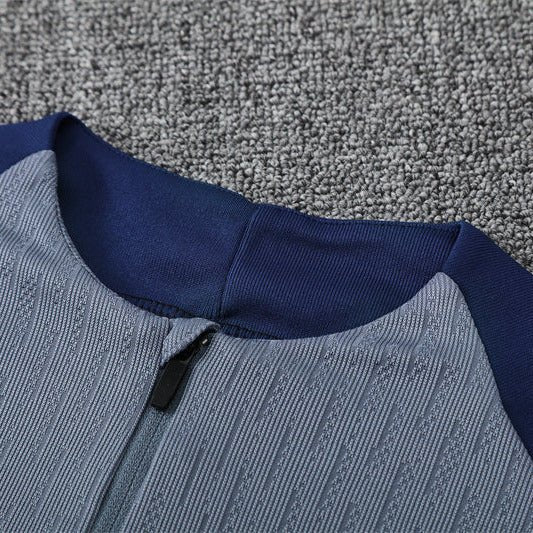 25/26 PSG Training Grey Kids Size Tracksuit - Premium Quality Kits at Football Monarch