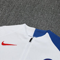 25/26 PSG Training White Kids Size Tracksuit - Premium Quality Kits at Football Monarch