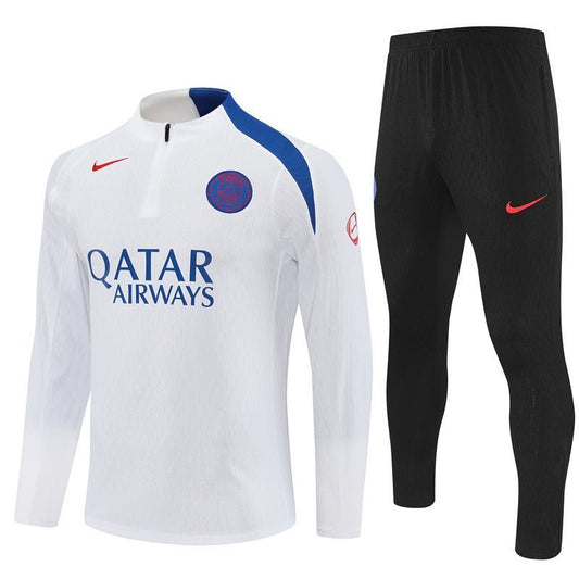 25/26 PSG Training White Tracksuit - Premium Quality Kits at Football Monarch