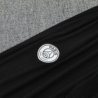 25/26 PSG x Jordan Black Tracksuit - Premium Quality Kits at Football Monarch