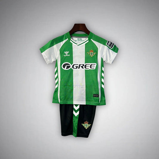 25/26 Real Betis Home Kids Size Kit - Premium Quality Kits at Football Monarch