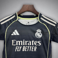 25/26 Real Madrid Away Kids Size Kit - Premium Quality Kits at Football Monarch