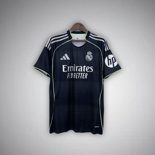 25/26 Real Madrid Away Kit - Premium Quality Kits at Football Monarch