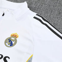 25/26 Real Madrid Home Kids Size Tracksuit - Premium Quality Kits at Football Monarch