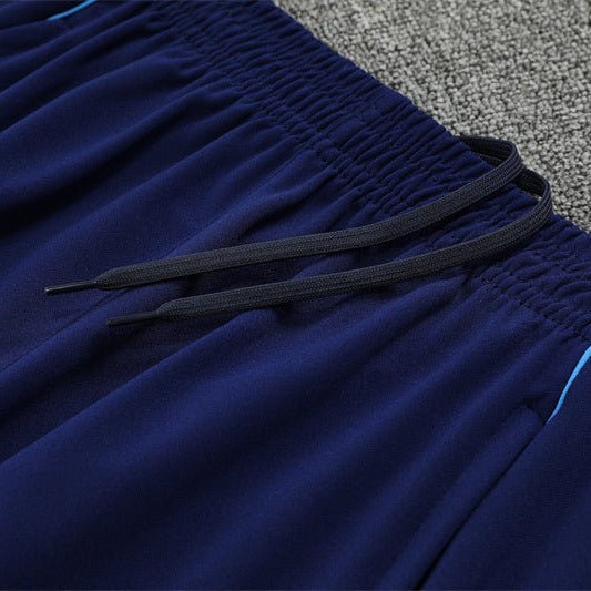 25/26 Real Madrid Training Blue Kids Size Tracksuit - Premium Quality Kits at Football Monarch