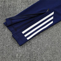 25/26 Real Madrid Training Blue Tracksuit - Premium Quality Kits at Football Monarch