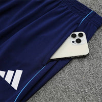 25/26 Real Madrid Training Blue Tracksuit - Premium Quality Kits at Football Monarch