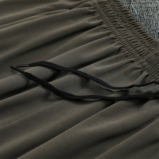 25/26 Real Madrid Training Dark Olive Tracksuit - Premium Quality Kits at Football Monarch