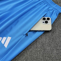 25/26 Real Madrid Training Light Blue Tracksuit - Premium Quality Kits at Football Monarch