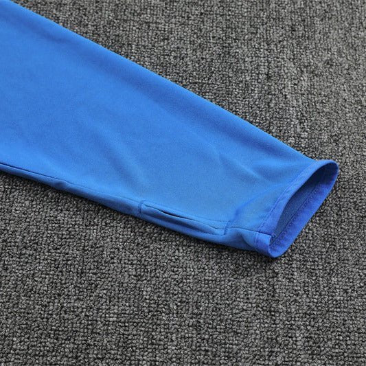 25/26 Real Madrid Training Light Blue Tracksuit - Premium Quality Kits at Football Monarch