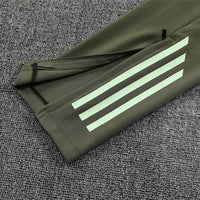 25/26 Real Madrid Training Lime Green Kids Size Tracksuit - Premium Quality Kits at Football Monarch