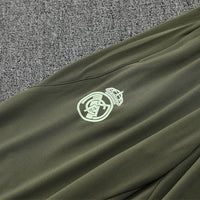 25/26 Real Madrid Training Lime Green Kids Size Tracksuit - Premium Quality Kits at Football Monarch