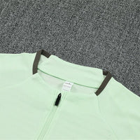 25/26 Real Madrid Training Lime Green Tracksuit - Premium Quality Kits at Football Monarch