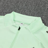 25/26 Real Madrid Training Lime Green Tracksuit - Premium Quality Kits at Football Monarch