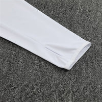 25/26 Real Madrid Training White/Light Blue Tracksuit - Premium Quality Kits at Football Monarch