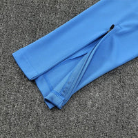 25/26 Real Madrid Training White/Light Blue Tracksuit - Premium Quality Kits at Football Monarch