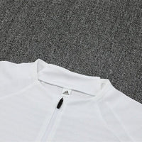 25/26 Real Madrid Training White/Light Blue Tracksuit - Premium Quality Kits at Football Monarch