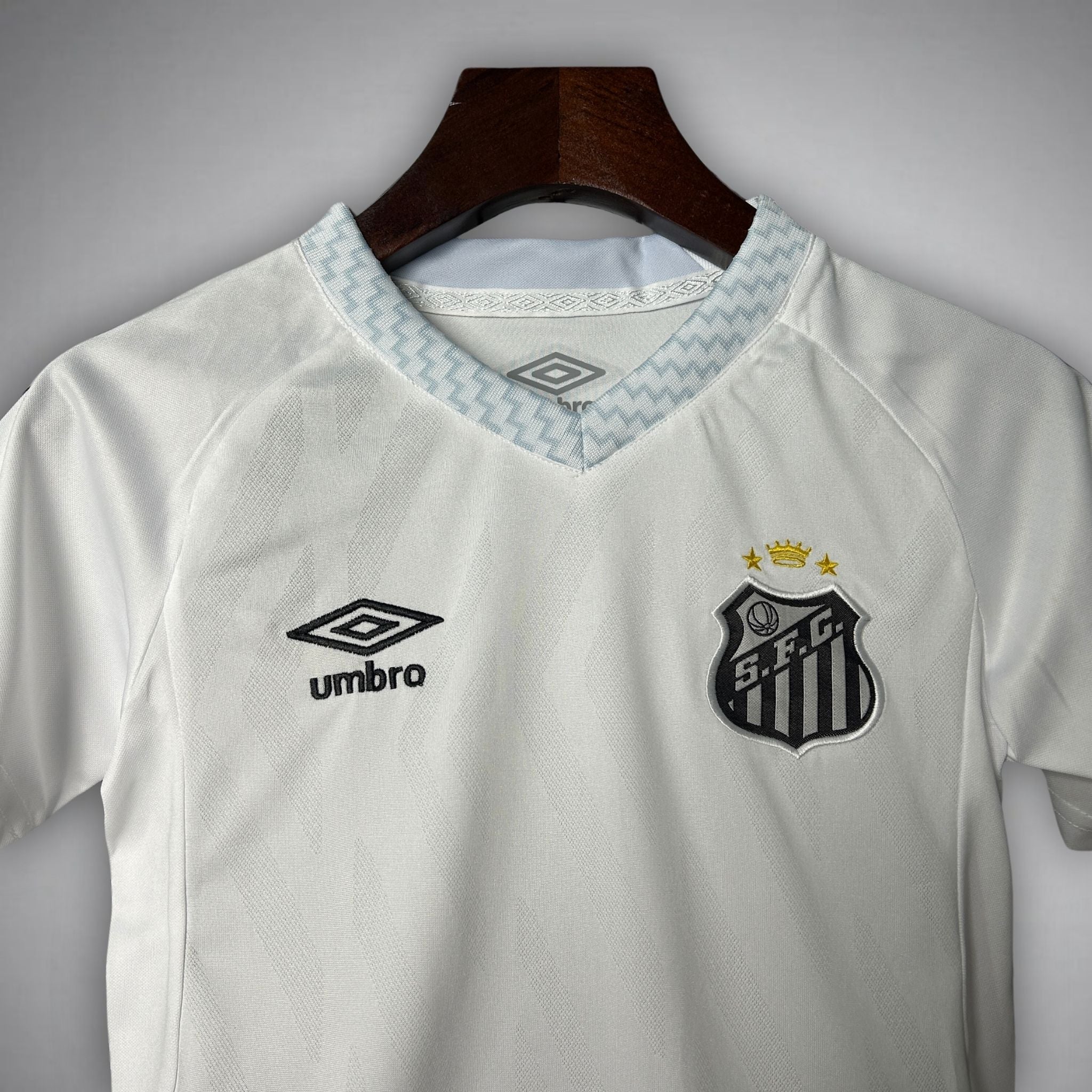 25/26 Santos FC Home Kids Size Kit - Premium Quality Kits at Football Monarch