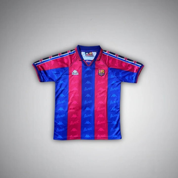 95/97 FC Barcelona Home Kit - Premium Quality Kits at Football Monarch