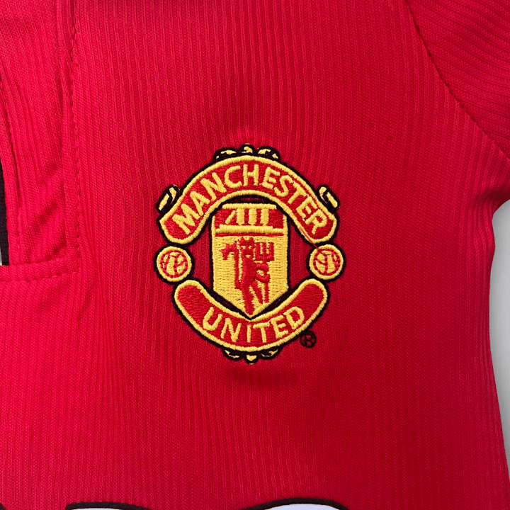 98/99 Manchester United Home Kids Size Kit - Premium Quality Kits at Football Monarch