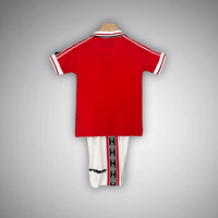 98/99 Manchester United Home Kids Size Kit - Premium Quality Kits at Football Monarch