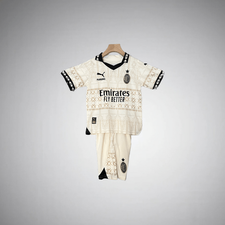 AC Milan "Aristocracy" Kids Size Kit - Premium Quality Kits at Football Monarch