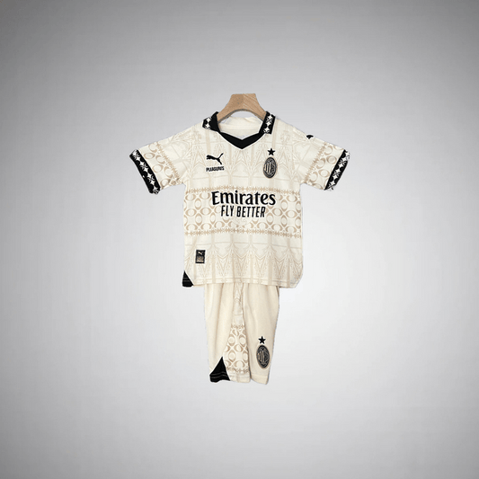 AC Milan "Aristocracy" Kids Size Kit - Premium Quality Kits at Football Monarch