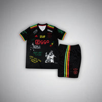 Ajax "Bob Marley" Premium Kids Size Kit - Premium Quality Kits at Football Monarch