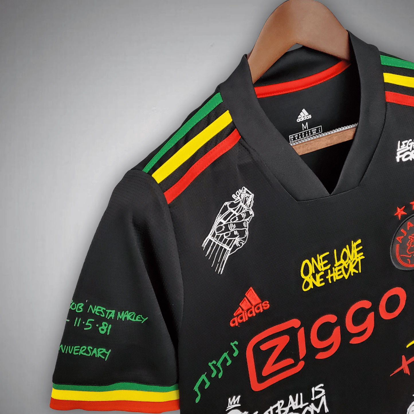 Ajax "Bob Marley" Premium Kit - Premium Quality Kits at Football Monarch