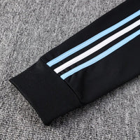 Argentina Black and Blue Premium Tracksuit - Premium Quality Kits at Football Monarch
